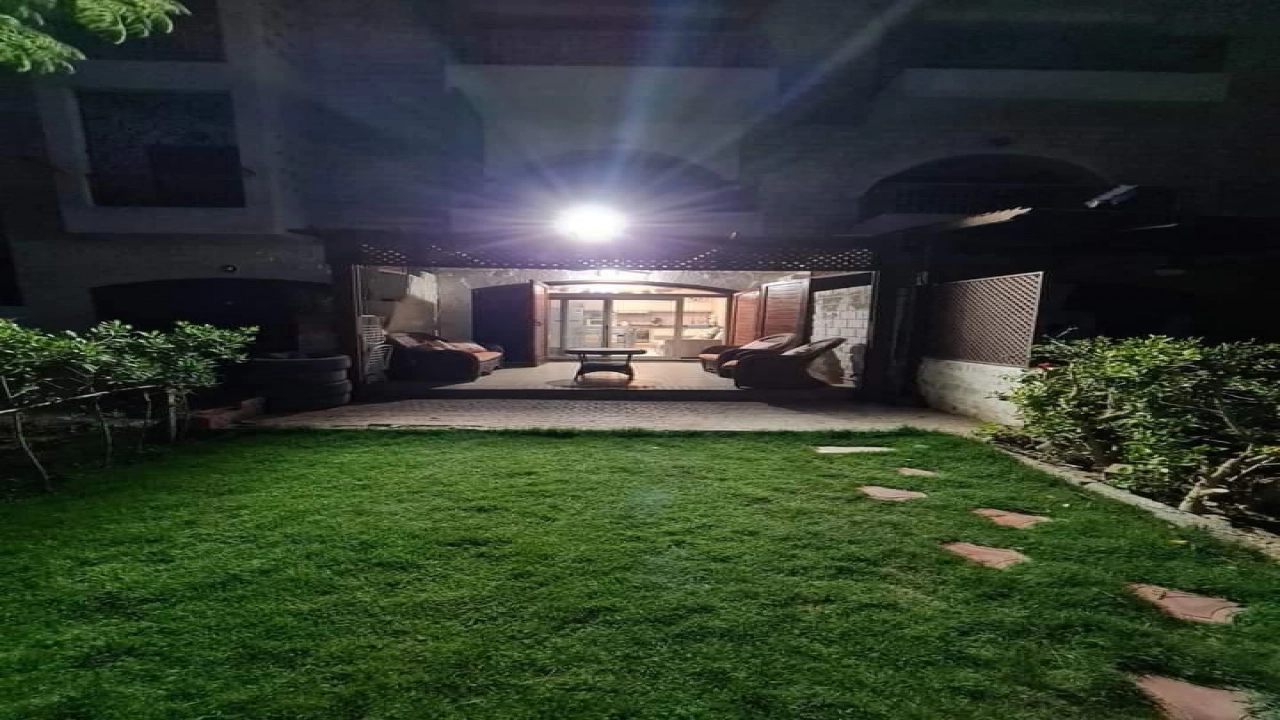 ايجار شاليه ارضي بجاردن في مارينا اساحل الشمالي