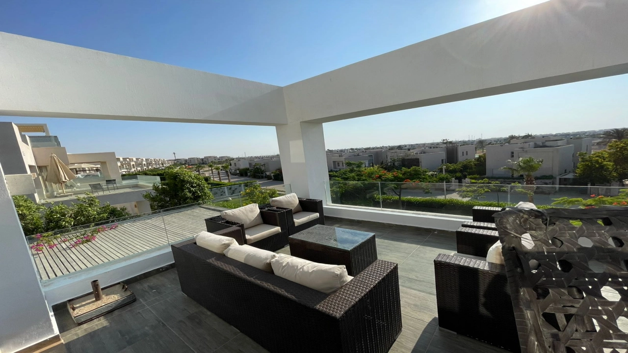 شالية للإيجار في قرية هاسيندا الساحل الشمالي 4 غرف نوم