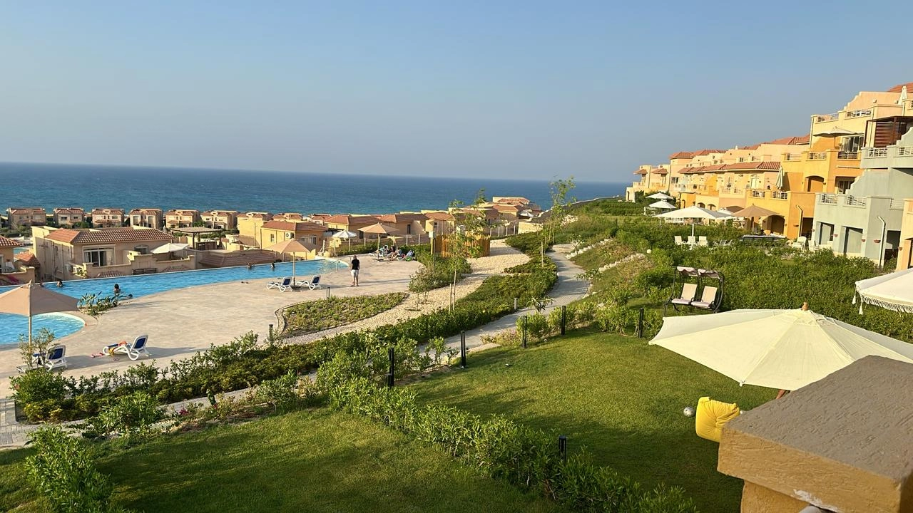 شاليه للايجار في تلال الساحل الشمالي 3غرف