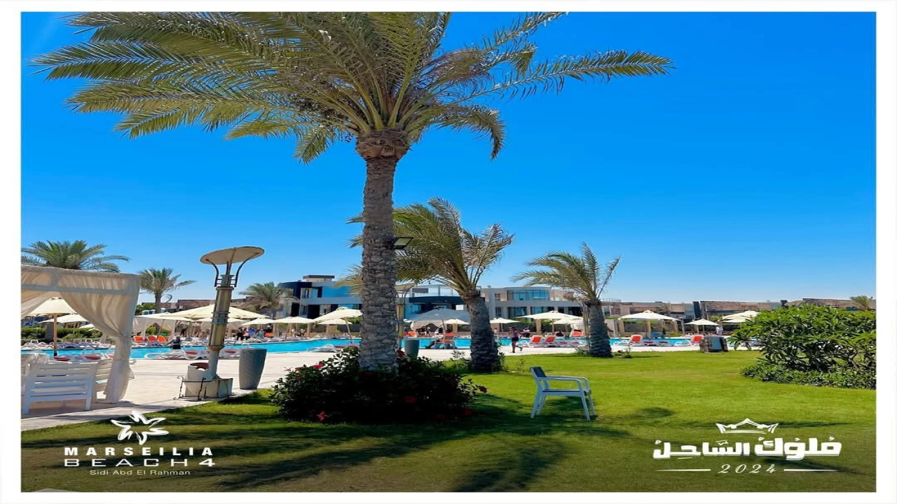 شاليه (للبيع ) بقريه مرسيليا بيتش 4