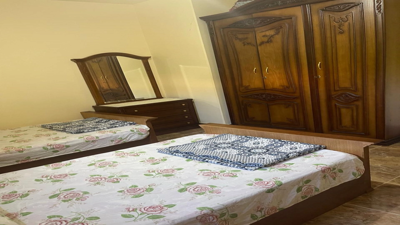 شالية للايجار في مينا4 ارضي بجاردن 3غرف