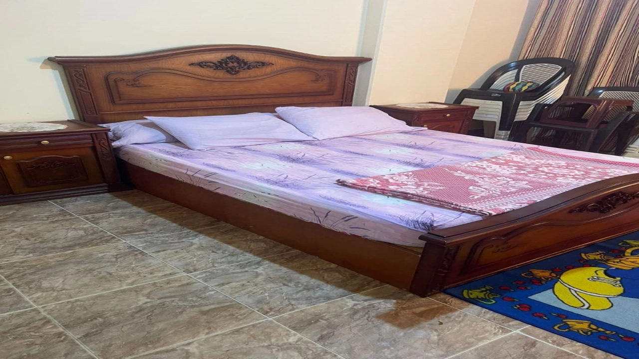 شالية للايجار في مينا4 ارضي بجاردن 3غرف