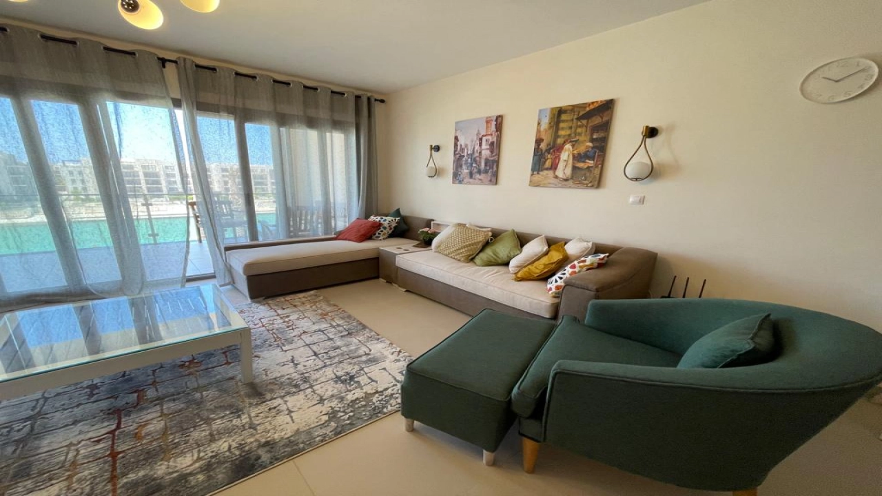 شاليه للايجار في مارينا مراسي 3 غرف