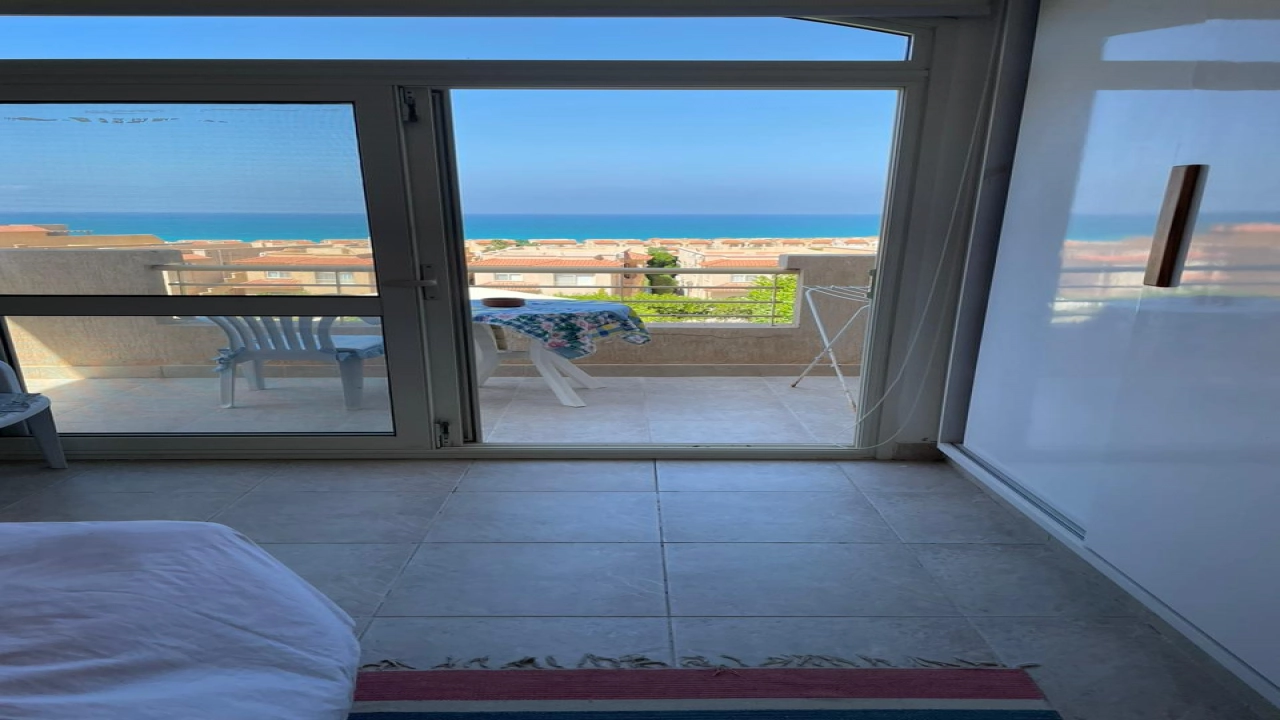 شاليه للايجار في تلال الساحل الشمالي 3غرف