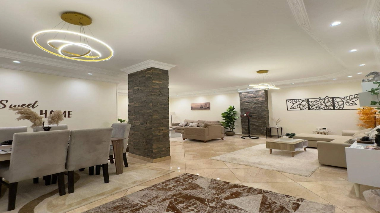 شقه للايجار المفروش  بالشيخ زايد