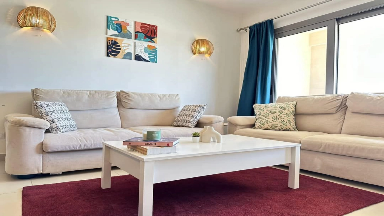 شاليه للايجار في مراسي مارينا غرفه نوم