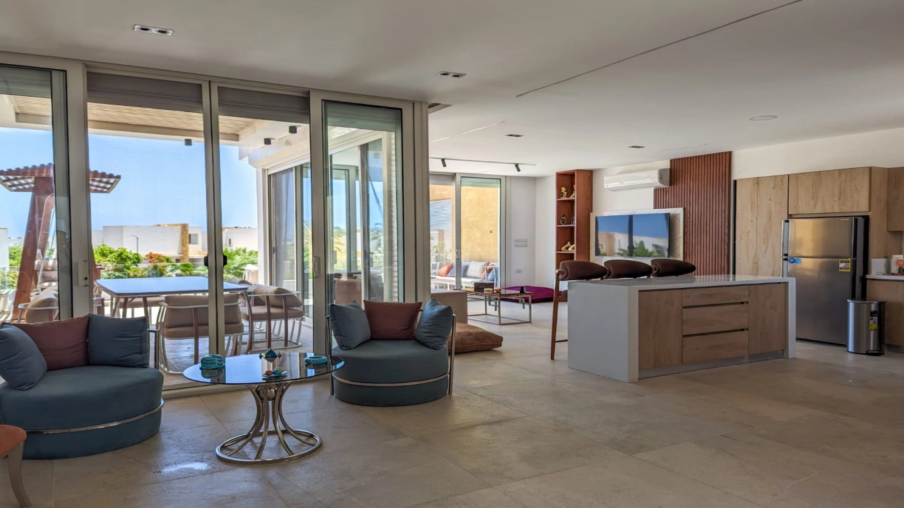 شالية للايجار 5 غرف في سيشل سيدي عبدالرحمن