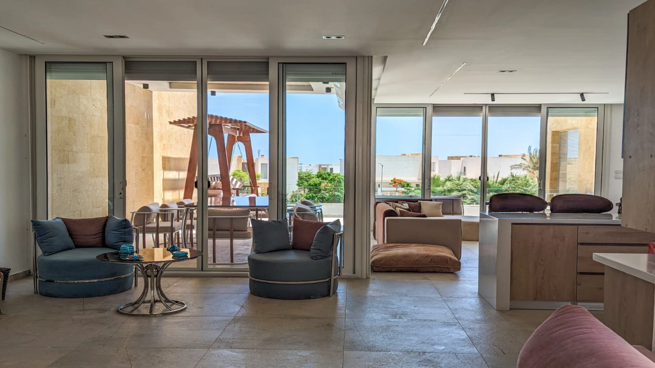 شالية للايجار 5 غرف في سيشل سيدي عبدالرحمن