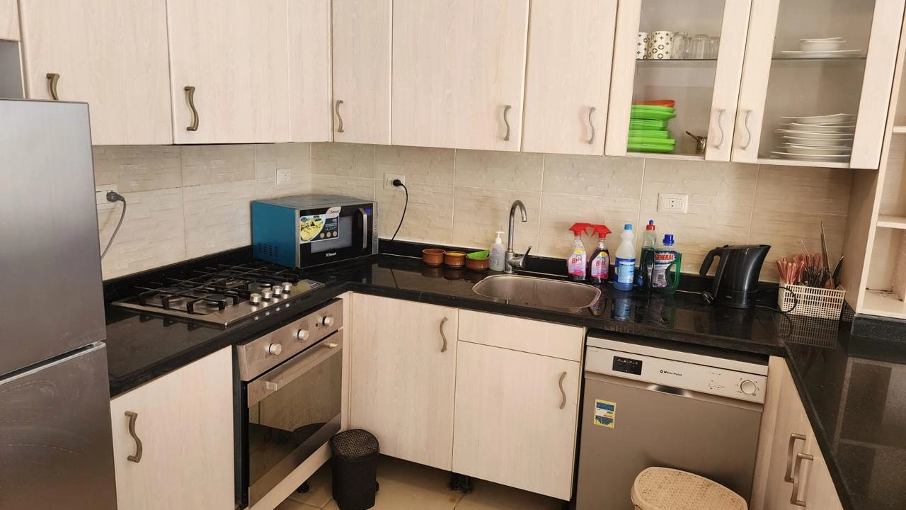 شالية دوبليكس للايجار غرف 4  بقرية لافيستا كاسكادا سيدى عبد الرحمن