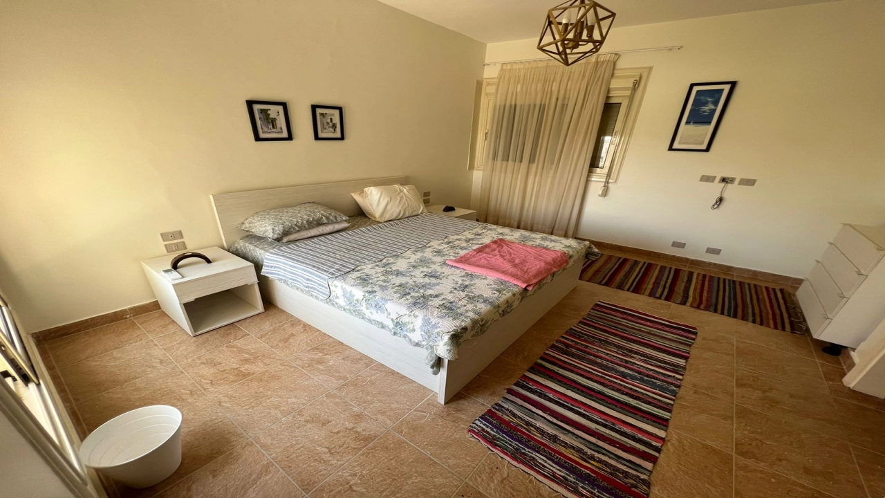 شاليه للإيجار في قرية هاسيندا باي الساحل الشمالي 4 غرف نوم