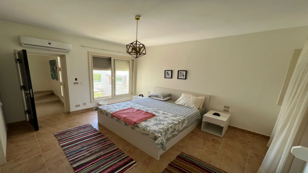 شاليه للإيجار في قرية هاسيندا باي الساحل الشمالي 4 غرف نوم