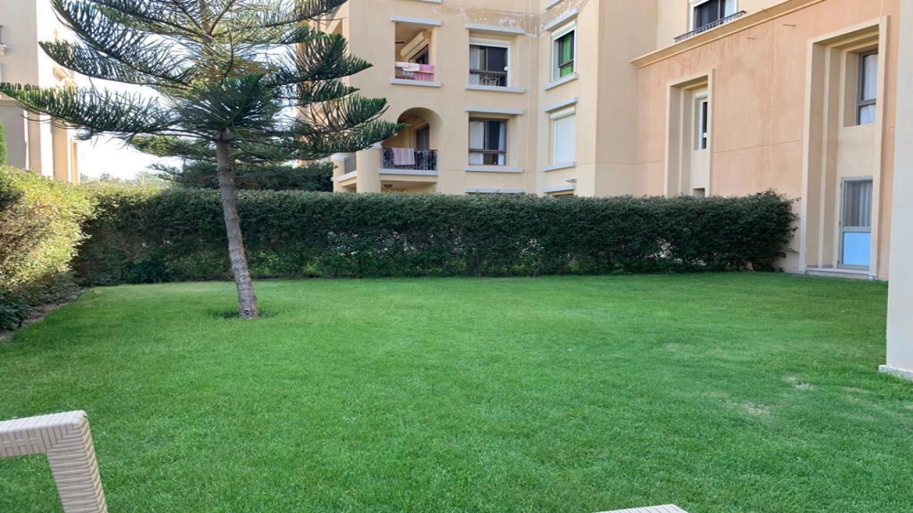 شاليه ارضي بجاردن 4 غرف للايجار في مراسي كتانيا