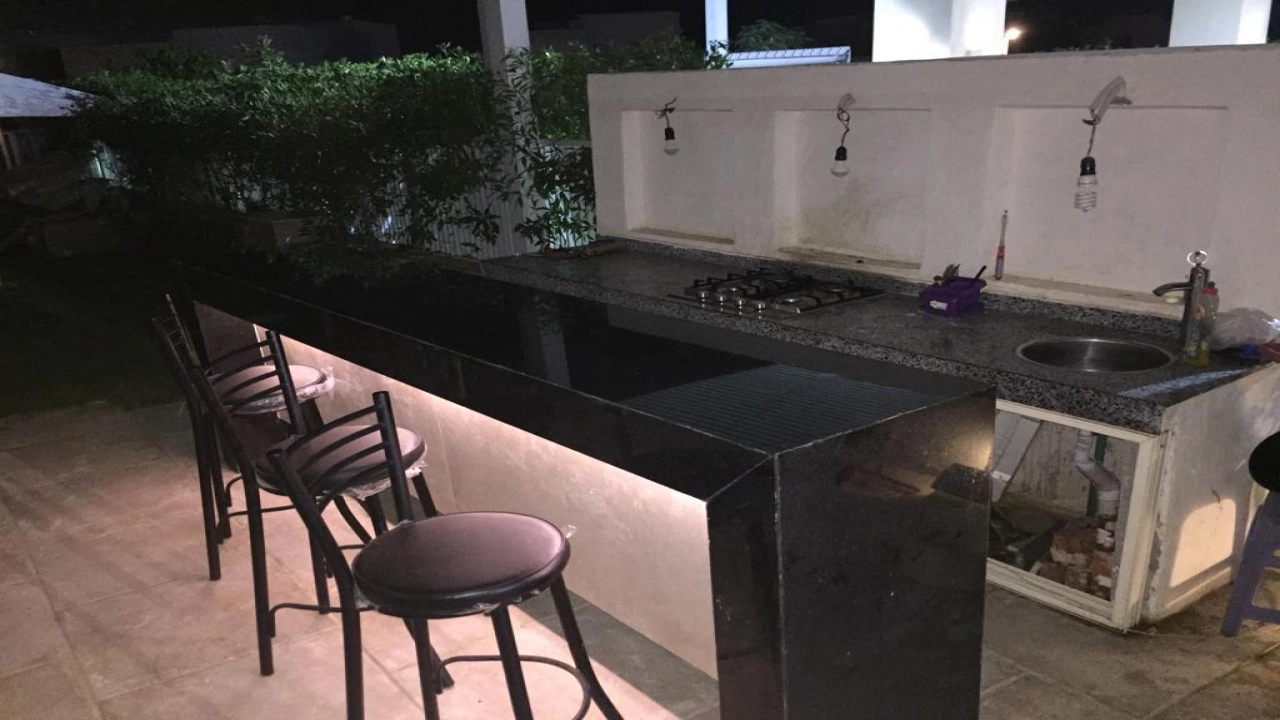 شاليه للايجار في هاسيندا باي ارضي بجاردن 3 غرف