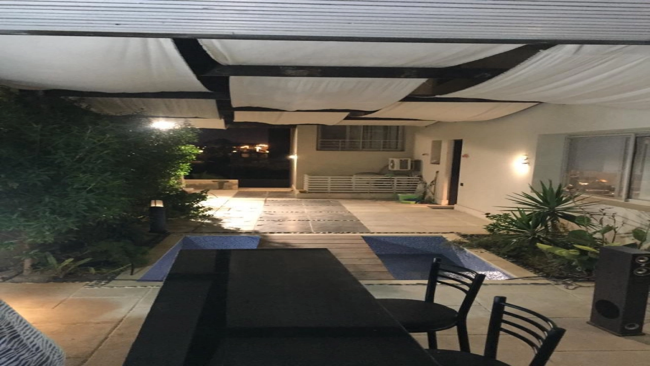 شاليه للايجار في هاسيندا باي ارضي بجاردن 3 غرف