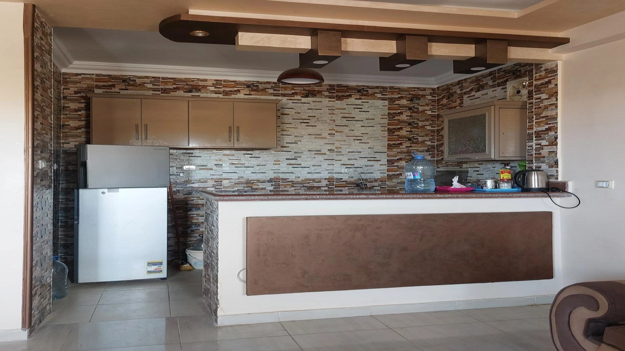 شاليه للايجار في قريه اللوتس الساحل الشمالي غرفتين