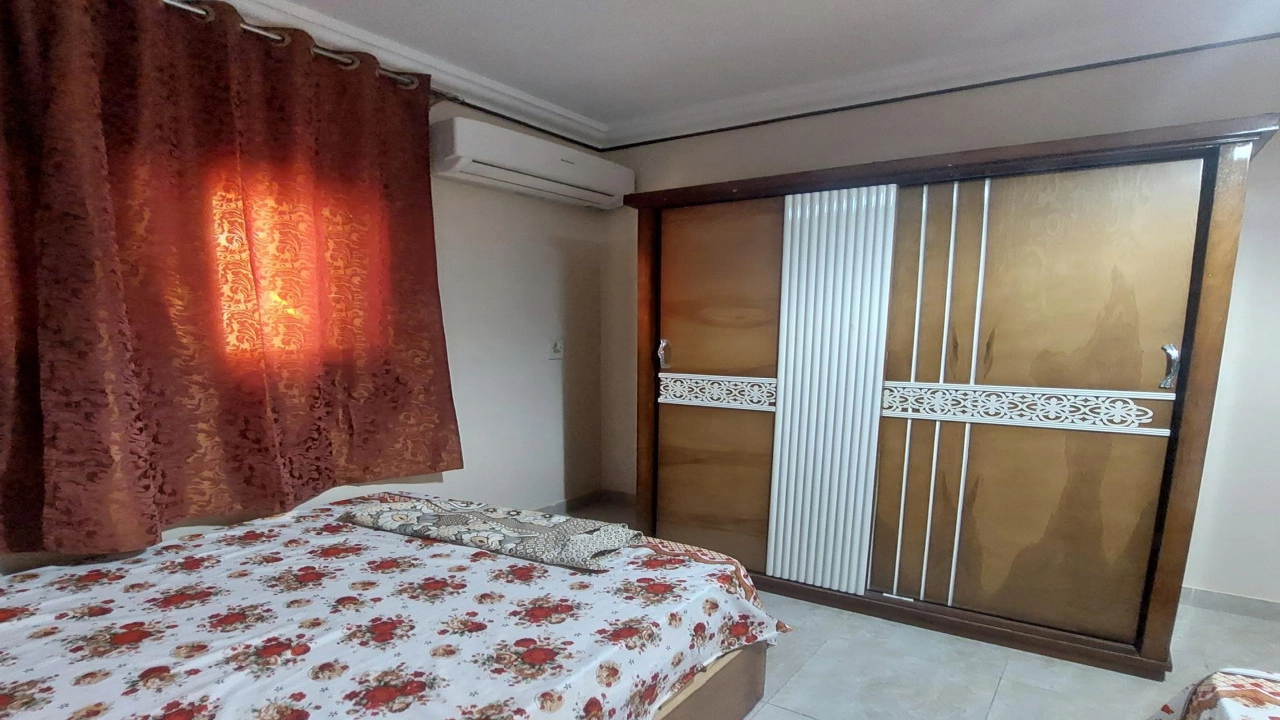 شاليه للايجار في قريه اللوتس الساحل الشمالي غرفتين