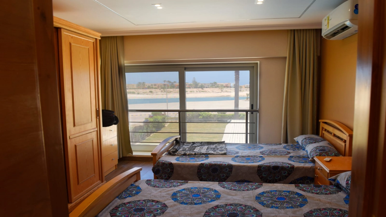 فيلا للايجارفى مارينا 2(الساحل الشمالى)