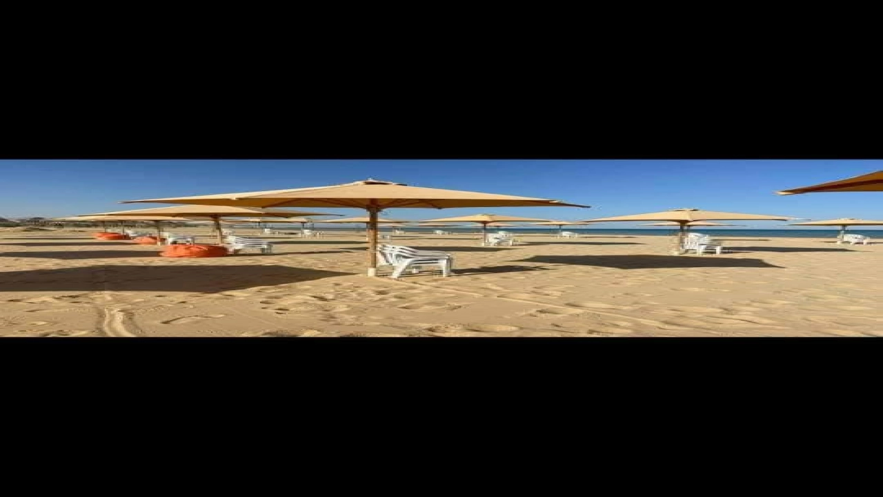 شاليه للايجار ارضي بجنينه في قرية بلومار السخنه