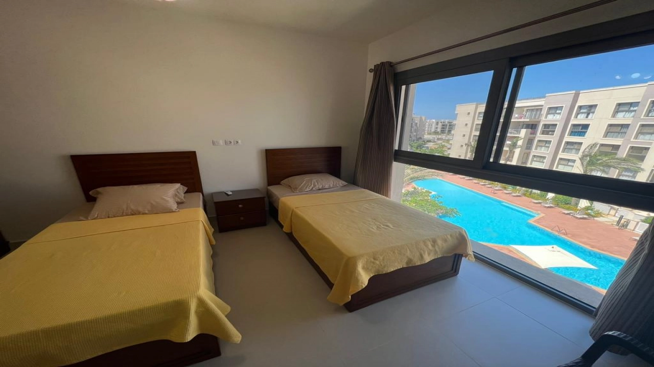 شاليه للايجار في مارينا مراسي غرفتين