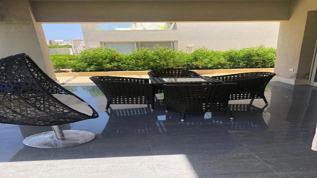 جونيور شاليه للبيع للايجار في هاسيندا باي ارضى 2 غرفه