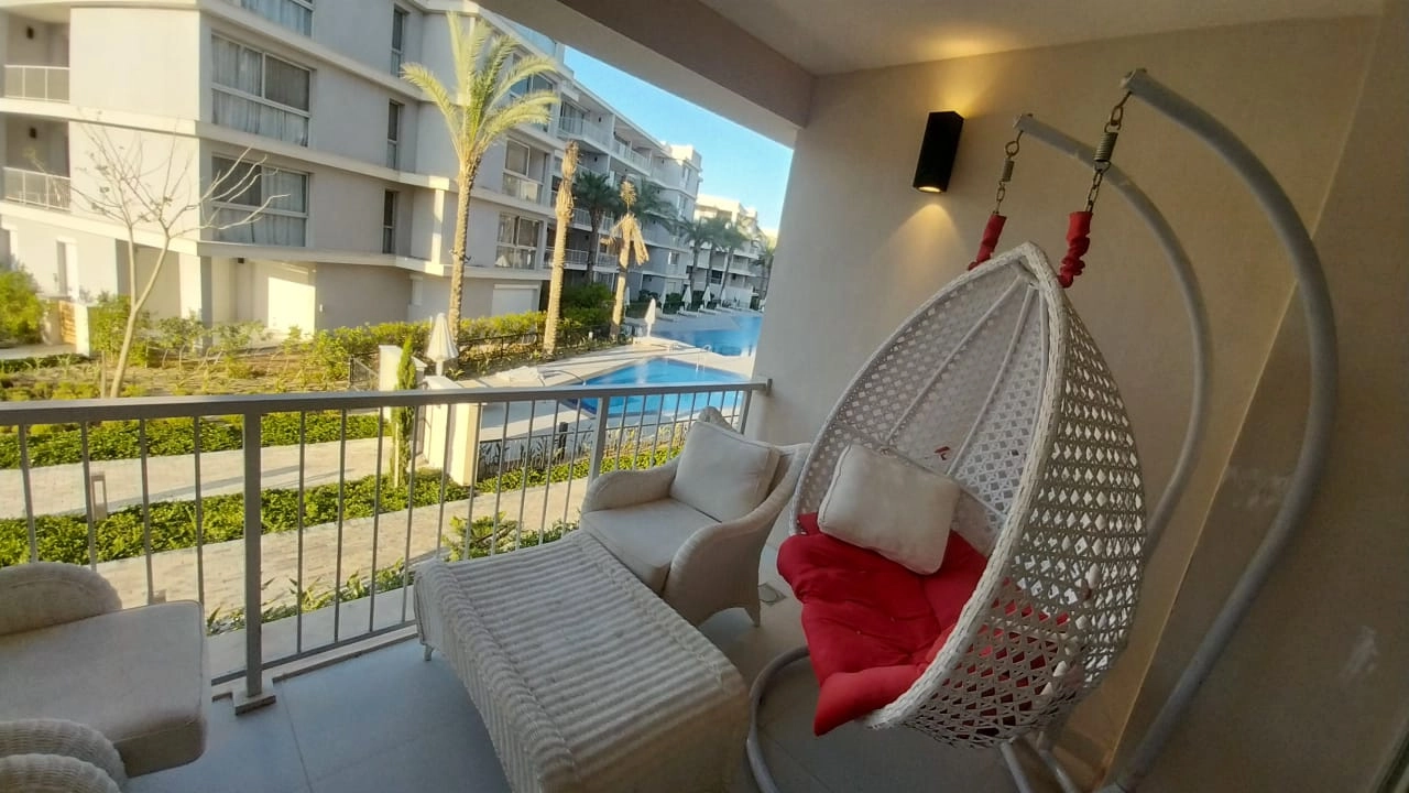 شاليه للايجار في مارينا مراسي ويست غرفه